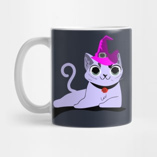 Cat in halloween attire Mug